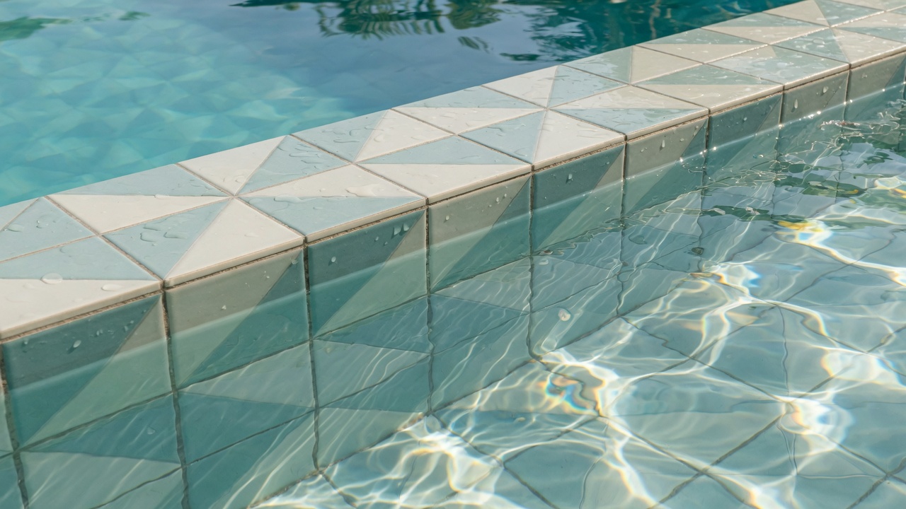 pool waterline scale — Summerlin pool care in The Crossing